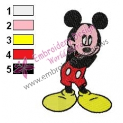 Mickey Mouse Cartoon Embroidery 25